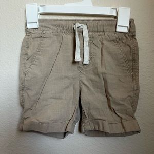 Toddler Boy Tan Shorts